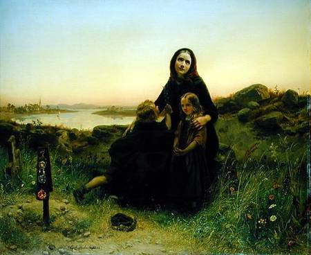 The Mourning Widow from Carl Hubner
