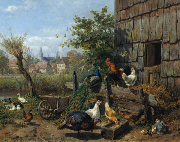 The Farmyard from Carl Jutz
