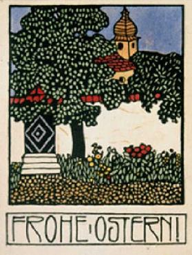 Happy Easter! Map of the Wiener Werkstätten, No. 193