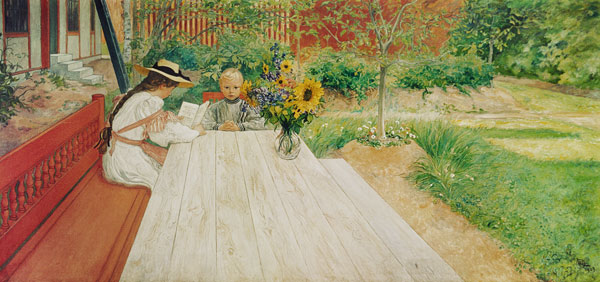 The First Lesson from Carl Larsson