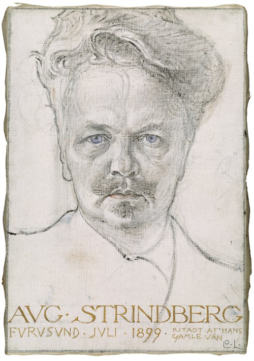 August Strindberg from Carl Larsson