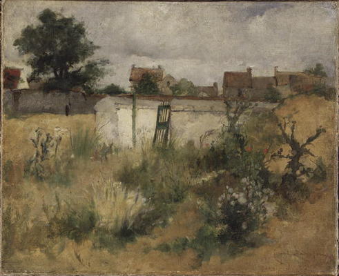 Landscape Study from Barbizon, 1878 (oil on canvas) from Carl Larsson