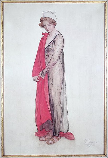 Red and Black from Carl Larsson