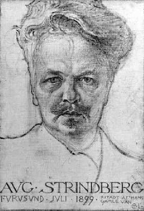 The Author August Strindberg (1849-1912)