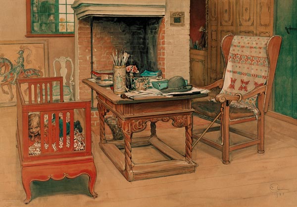 Hide-and-seek from Carl Larsson