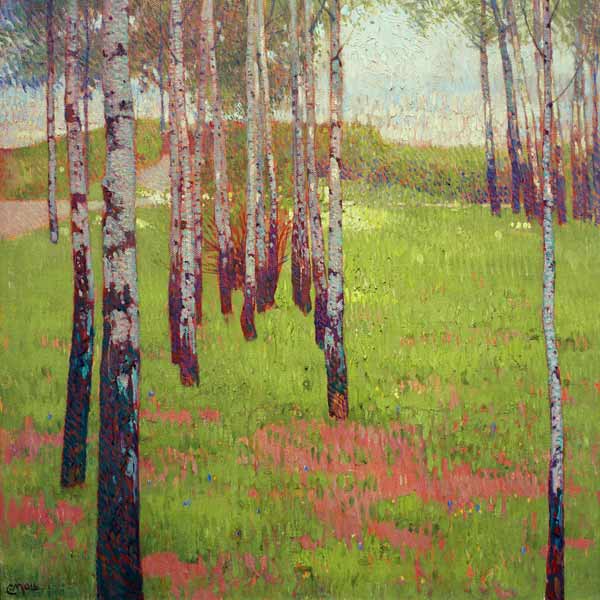 Birch Forest from Carl Moll