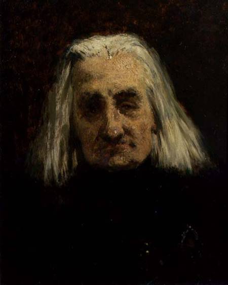 Portrait of Franz Liszt (1811-1886) from Carl Schlosser