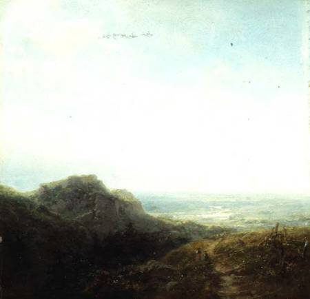 Overlooking the Valley from Carl Spitzweg