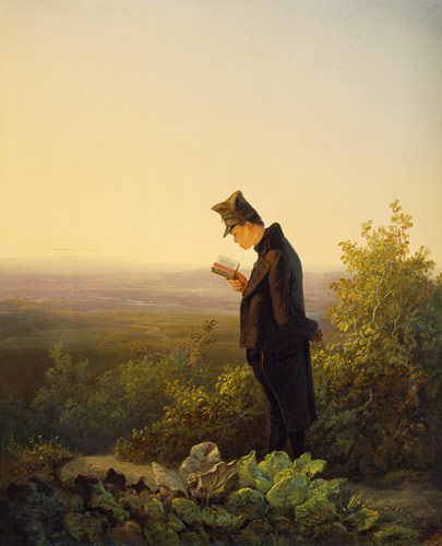 Reading the Breviary, The Evening from Carl Spitzweg