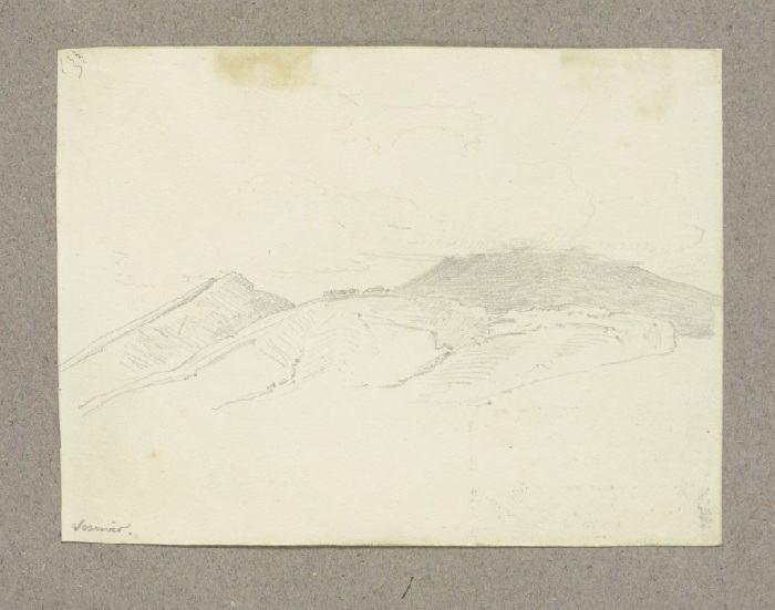 The Mount Vesuvius from Carl Theodor Reiffenstein
