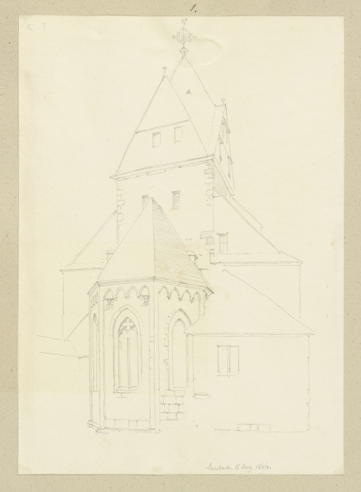Evangelische Stadtkirche Laubach from Carl Theodor Reiffenstein