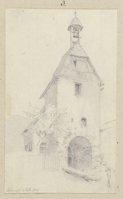 Glockenturm in Lindenfels from Carl Theodor Reiffenstein