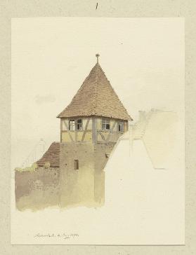 Stadtmauerturm in Michelstadt