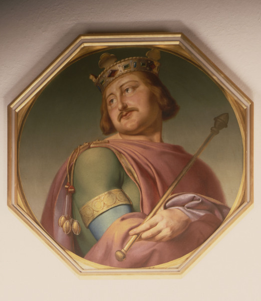 Charles the Fat by C. Trost, c. 1840 from Carl Trost