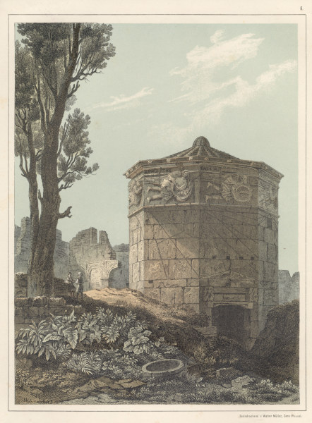 Athens , Tower of the Winds from Carl Votteler
