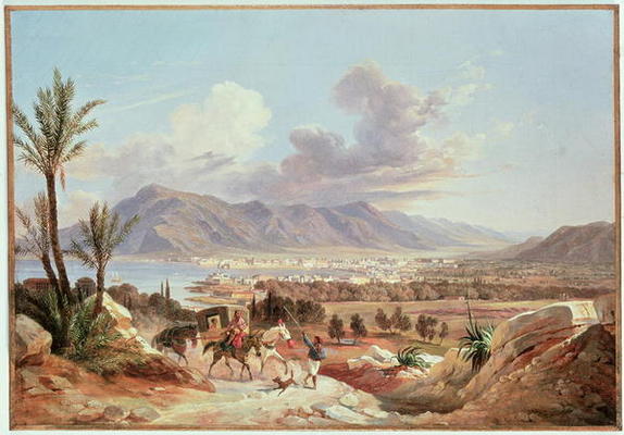 Palermo di Belmonte, c.1831 (oil on canvas) from Carl Wilhelm Götzloff