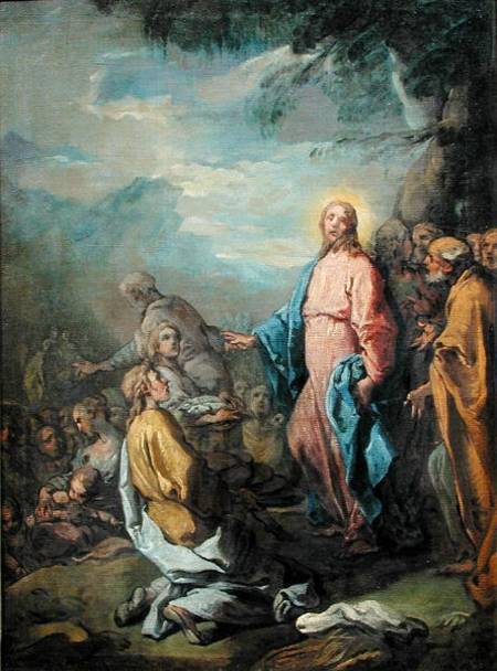The Feeding of the Five Thousand from Carle van Loo