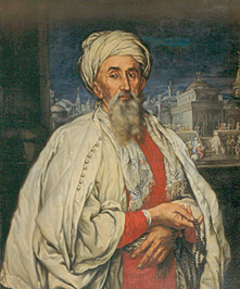 Bildnis eines Mannes in türkischem Kostüm. from Carlo Antonio Sacconi