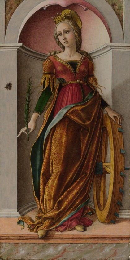 Saint Catherine of Alexandria from Carlo Crivelli