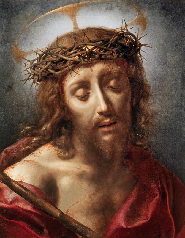 Christ as a pain man from Carlo Dolci