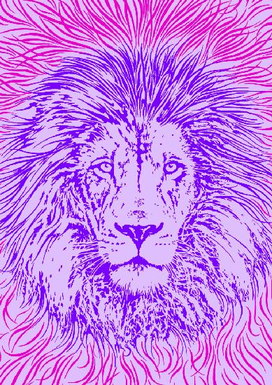 Lion Portrait – King of the Beasts