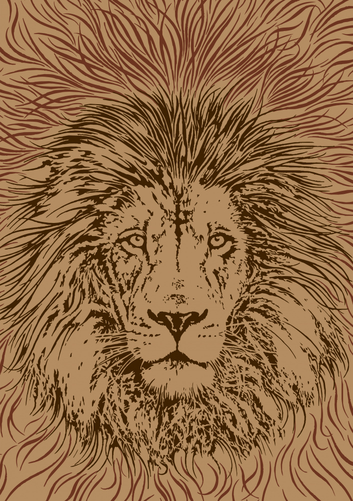 Lion Portrait – King of the Beasts from Carlo Kaminski