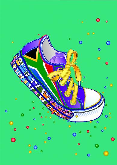 Sneaker South African Township Dance