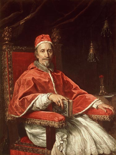 Portrait of Pope Clement IX (1600-69) from Carlo Maratta