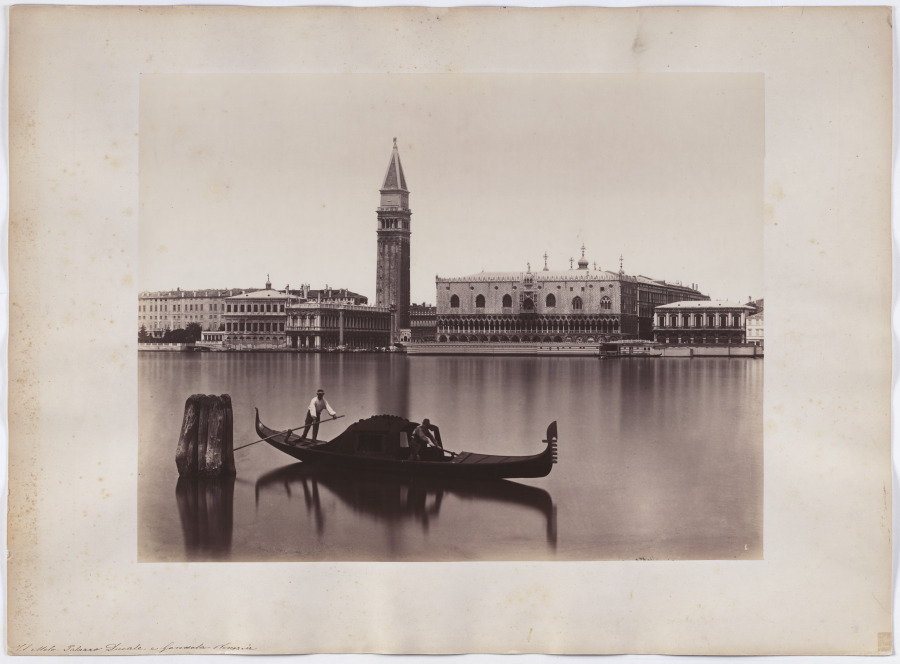 Venice: View of the Marciana Library, the Campanile and the Ducal Palace from Carlo Naya