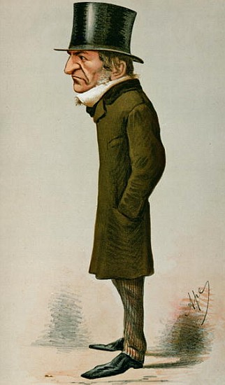 William Ewart Gladstone (1809-98) cartoon from Vanity Fair, 6th February 1869 from Carlo ('Ape') Pellegrini