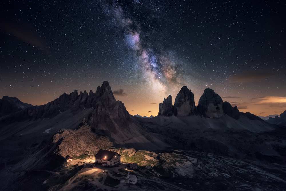 Rising over Tre Cime from Carlos F. Turienzo