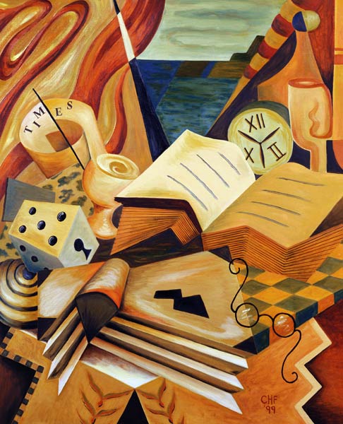 The Reading Corner, 1999 (oil on canvas)  from Carolyn  Hubbard-Ford