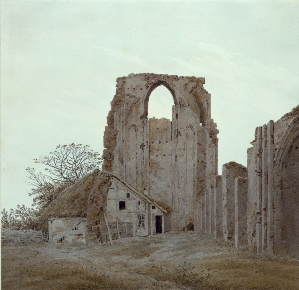 Abbey Eldena from Caspar David Friedrich