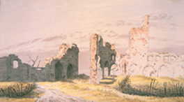 Ruinen des Klosters Eldena. from Caspar David Friedrich