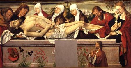 The Entombment from Castile School