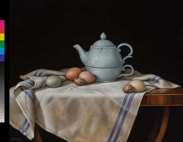 Still Life with Quail Eggs from Catherine  Abel