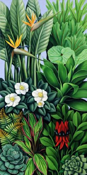 Foliage II, 2005 (oil on canvas) 