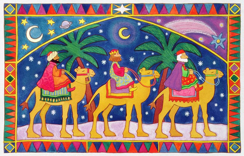 We Three Kings, 1996 (w/c)  from Cathy  Baxter