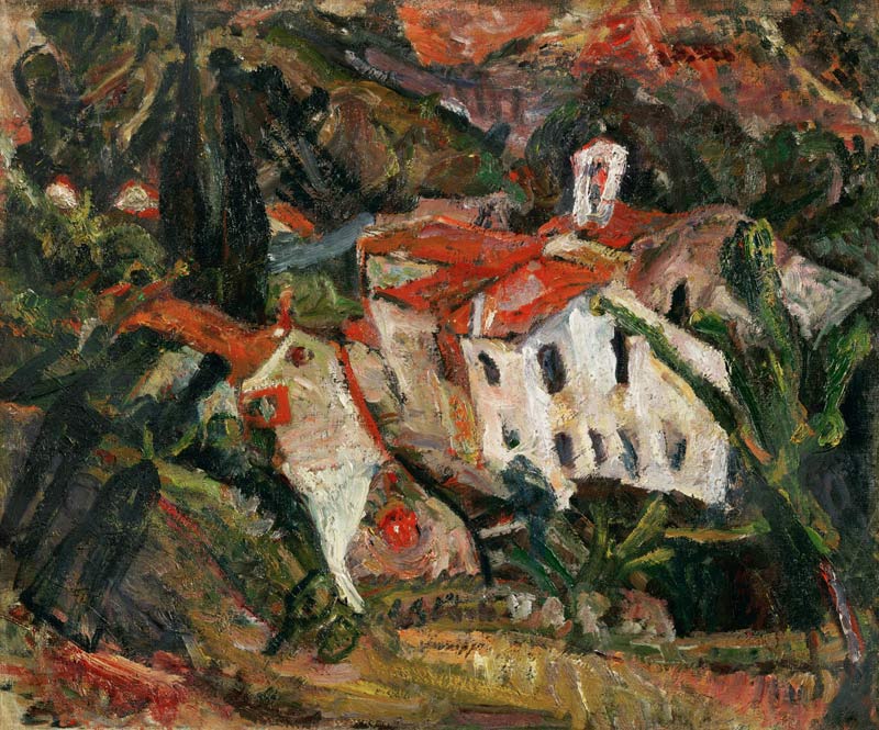 Landscape in Céret from Chaim Soutine