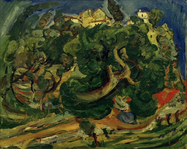 Landscapen in Southern France from Chaim Soutine