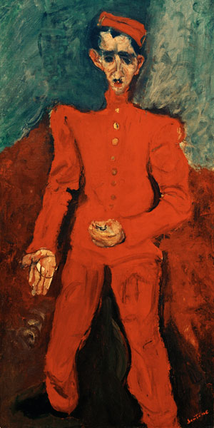 Page Boy at Maxims from Chaim Soutine