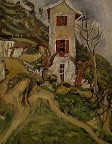 The white House. from Chaim Soutine