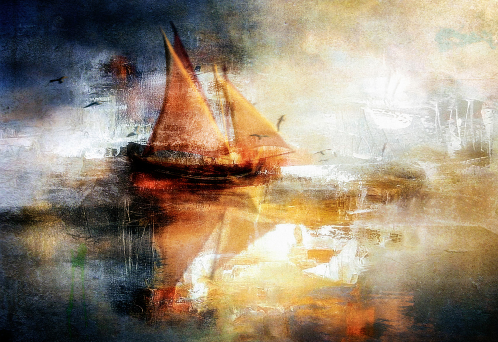 ...the sailboat... from Charlaine Gerber