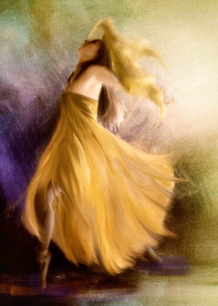 ...she’ll dance with the yellow dress.... from Charlaine Gerber