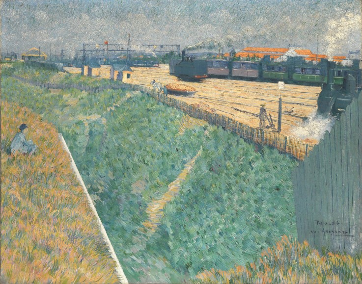 The Western Railway at its Exit from Paris from Charles Angrand