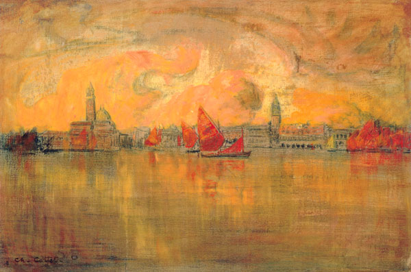 View of Venice from the Sea from Charles Cottet