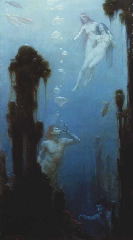 Märchenhafte Unterwasserwelt from Charles Courtney Curran