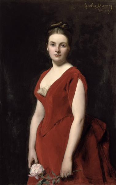 Portrait of Countess Anna Alexandrovna Obolenskaya (1861-1917) from Charles Durant