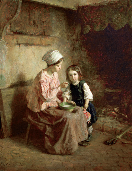 Supper Time from Charles Edouard Frere