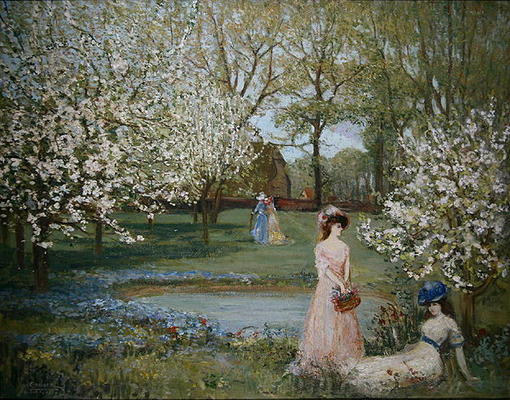 The Howe in Spring (oil on canvas) from Charles Edward Conder
